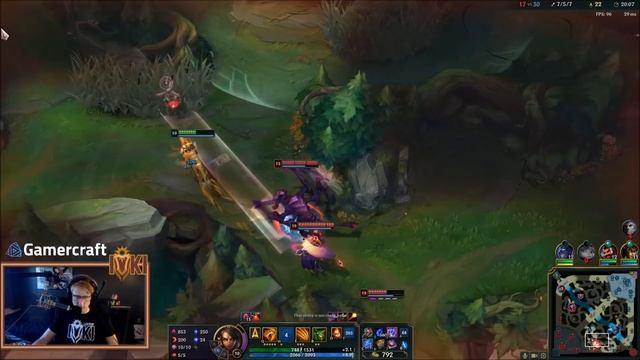 This KOREAN Nidalee Support build snipes you from across the map... смотреть онлайн