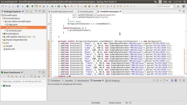Write Excel Files with Java смотреть онлайн