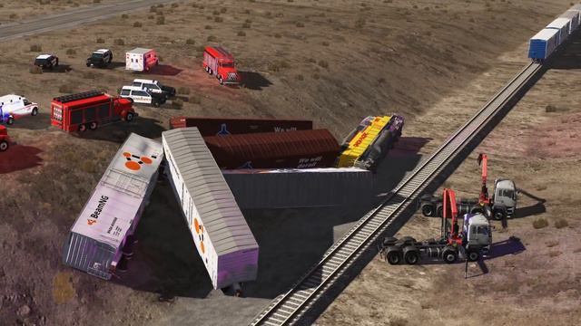 Train Derailments 3 | BeamNG.drive смотреть онлайн