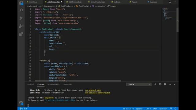 FireStore Web Tutorial 03 - Add Data & Upload Image to Firebase ReactJs Read Data from Firebase смотреть онлайн