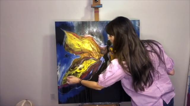 Paint a Butterfly Collaboration with Dionne Woods & Quitta Allen смотреть онлайн