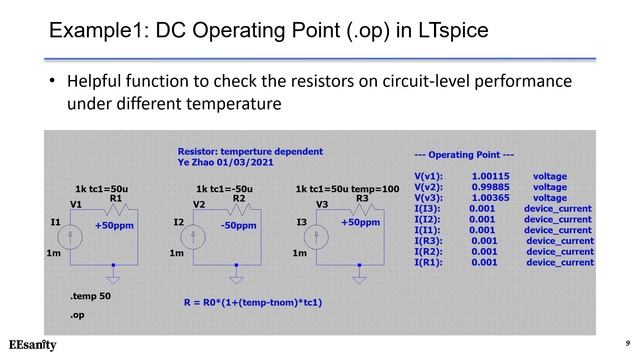 Variable resistor in LTspice смотреть онлайн