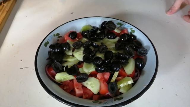 ГРЕЧЕСКИЙ САЛАТ КЛАССИЧЕСКИЙ.  Классика кулинарного жанра!
