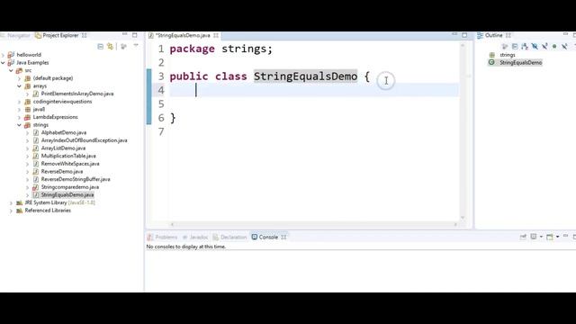 How to compare two Strings in java смотреть онлайн