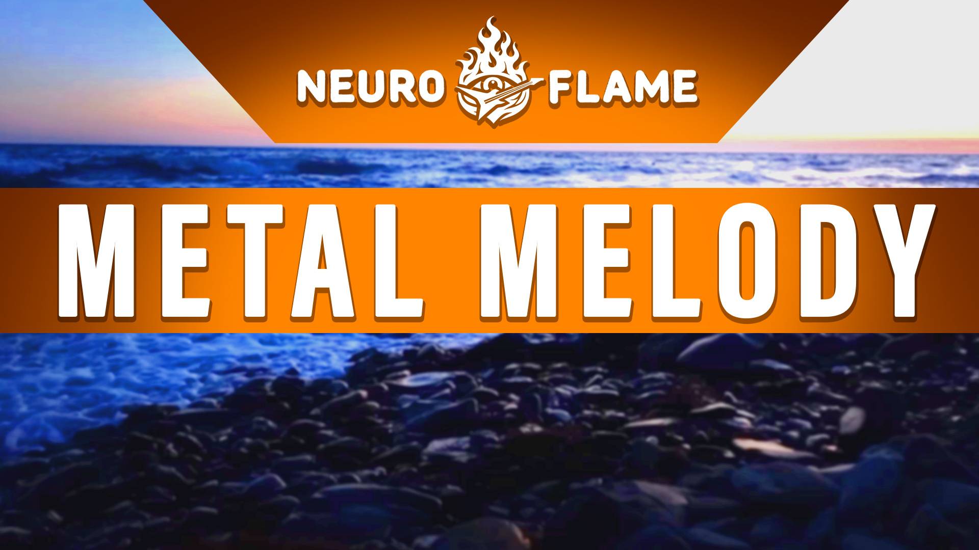 METAL MELODY. 0002 | 🌊⛱ Sunset Waves and Heavy Metal | 🔥Neuro_Flame🎸 | AI Music 🤖