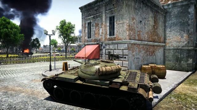 Какой танк сильнее? - Panther II vs T-54 - War Thunder смотреть онлайн
