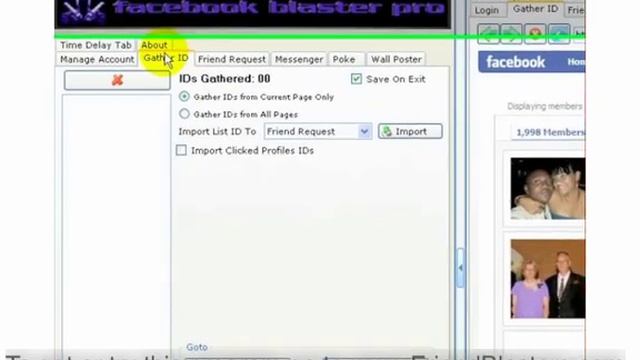 Facebook Blaster Pro Demo. How to add and message hundreds of people p/day on Facebook. смотреть онлайн