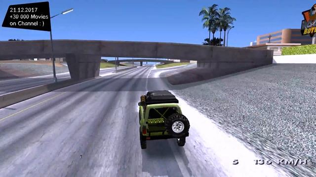 Toyota Land Cruiser Grand Theft Auto San Andreas GTA SA MOD _REVIEW смотреть онлайн