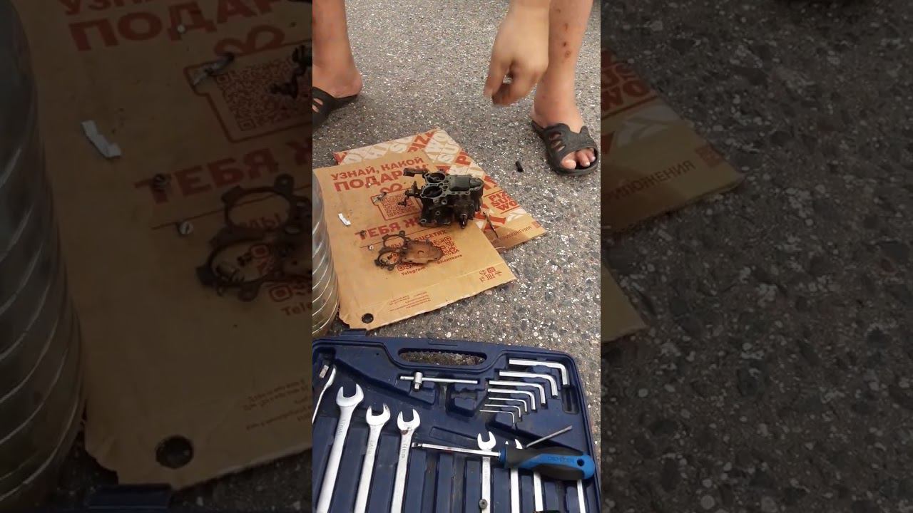 ремонт карбюратора к 151 на автомобиле газ 3110 волга с заменой средней части смотреть онлайн