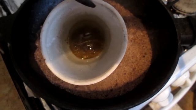 ЛЮМИНОФОР в домашних условиях ! Делаем рыжие светящиеся кристаллы ! ХИМИЯ смотреть онлайн