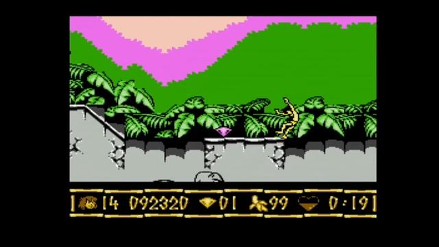 Прокачка скиллов - Jungle Book(Famicom\NES\Dendy) смотреть онлайн