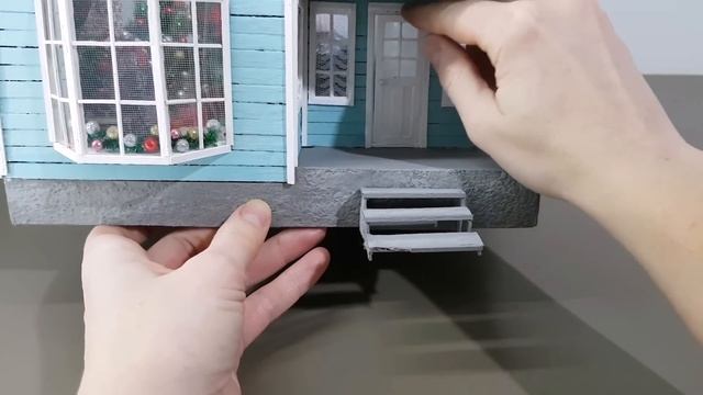 Рождественский домик из картона своими руками / DIY смотреть онлайн