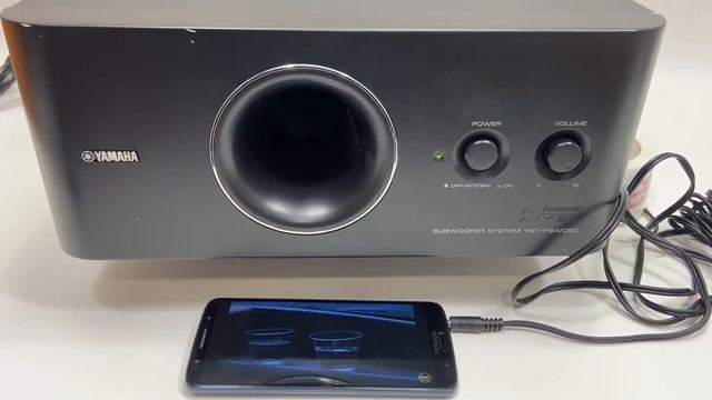 Yamaha YST-FSW050B 100W Powered Subwoofer - Test смотреть онлайн