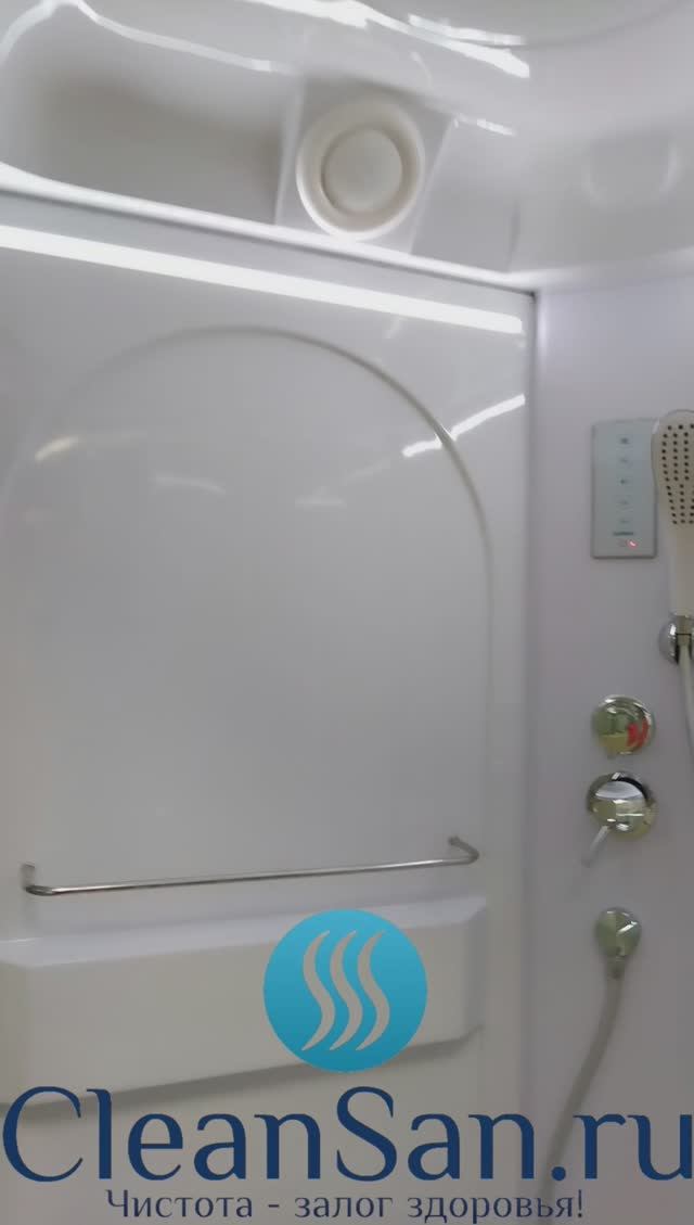 Краткий обзор Душевой кабины Deto L510 LED смотреть онлайн