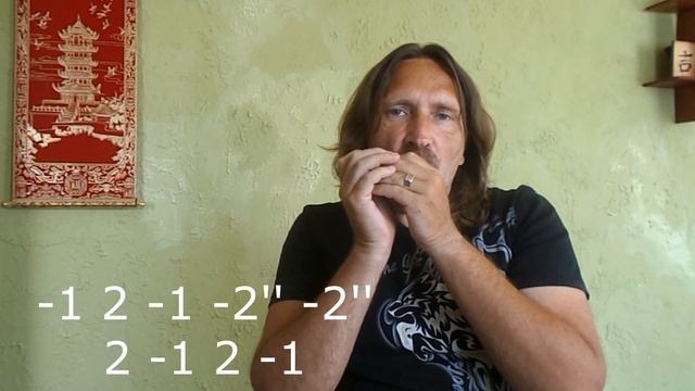 "Миссисипи блюз". Губная гармошка С + табы смотреть онлайн