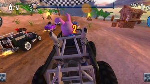 как прыгать в Beach Buggy Racing