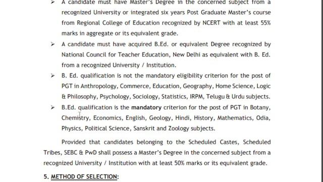 Govt. PGT vacancy 2023/ 25 Subjects (Total 555 posts)/ SSB Odisha/ Online Application starts смотреть онлайн