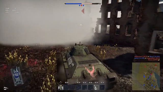 War Thunder_пс4 11 фраг т34 1941 года смотреть онлайн