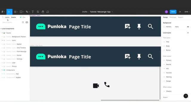 Designing Top App Bar on Chat App Mobile using Figma • 2/10 смотреть онлайн