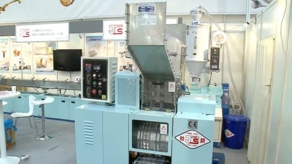 High speed straw bending machine, corrugator, flexer, 1,000 pcs/min.JS 168