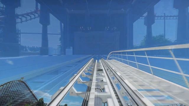 Thrilling High Roller Coaster POV at Theme Park l Realistic Simulation #08 смотреть онлайн