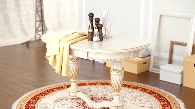 ОВАЛЬНЫЙ ? РАСКЛАДНОЙ СТОЛ ? ИЗ ДЕРЕВА! смотреть онлайн