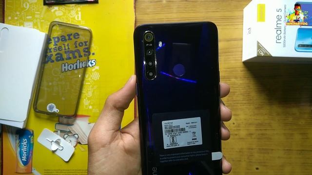 Realme 5 Unboxing? Crystal Purple (4 GB+128 GB)/ Buy Flipkart:- 11999/- // NDN Painting смотреть онлайн