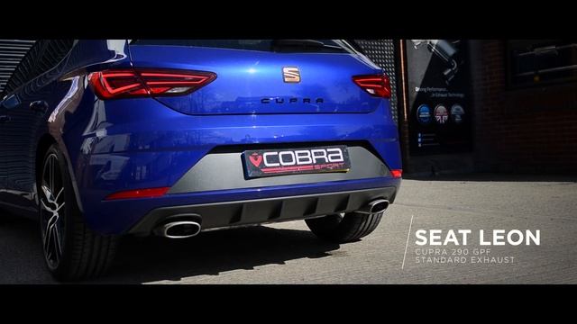 Seat Leon Cupra 290 / 300 (GPF Equipped) Resonator Delete Exhaust Pipe Sound by Cobra Sport смотреть онлайн