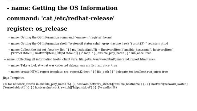 Unix & Linux: Ansible Jinja2 Template issue with register output using fo loop (2 Solutions!!) смотреть онлайн