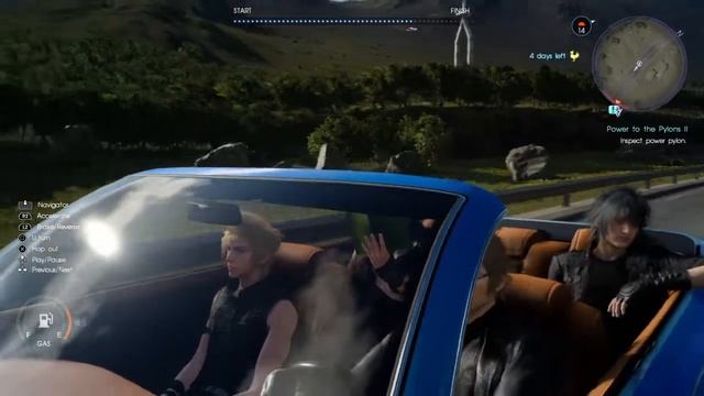 Camera Panning Around the Regalia | Final Fantasy XV смотреть онлайн