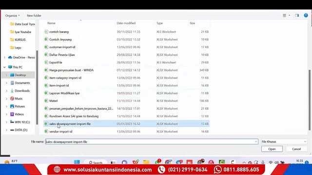 Impor Transaksi Uang Muka Penjualan Dari File Excel atau CSV pada Accurate Online смотреть онлайн