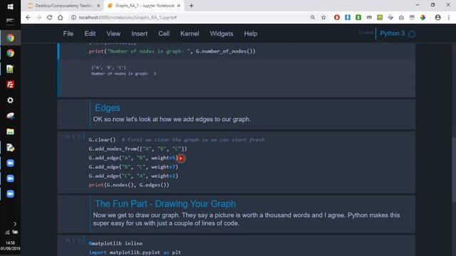 Graphs for A Level Computer Science with Python смотреть онлайн