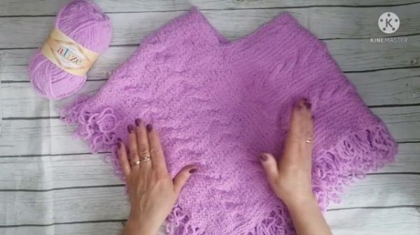 Детское пончо