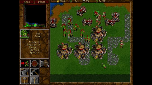 Warcraft 2 : Tides of Darkness Orc Campaign 13.The Siege of Dalaran смотреть онлайн