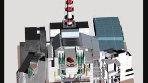 Авария реактора на Чернобыльской АЭС 3Д анимация