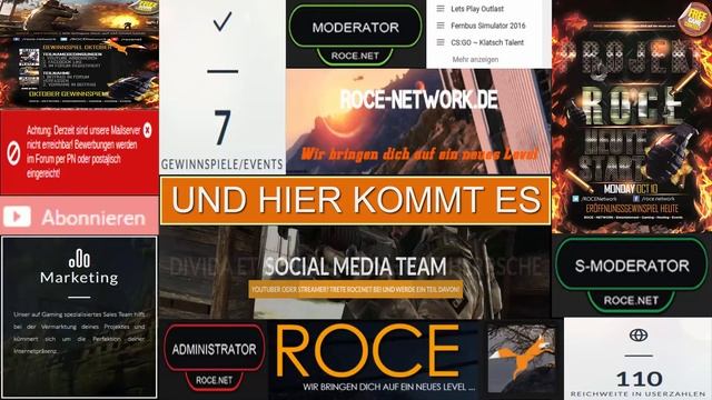 ROCE-Network.net | Offizielle Ankündigung 11.10.2016 [HD] смотреть онлайн