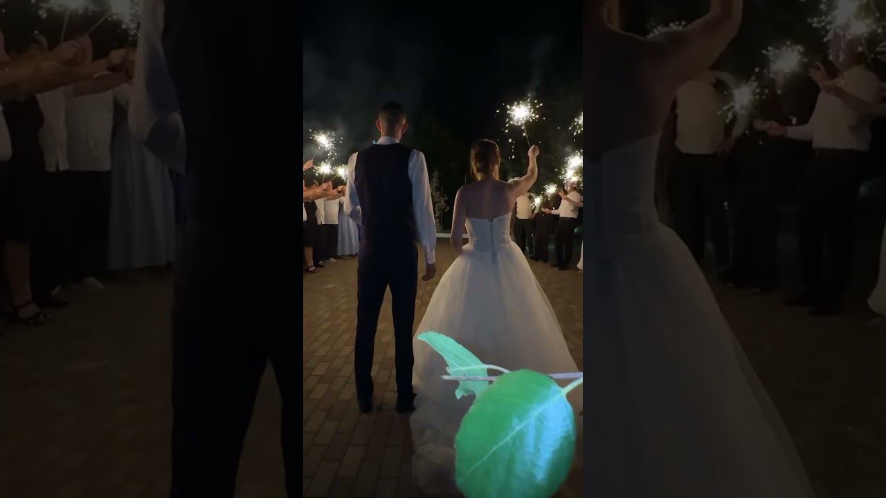 Бенгальские огни и холодные фонтаны на свадьбу, трилистники Жардин 21.07.24 смотреть онлайн