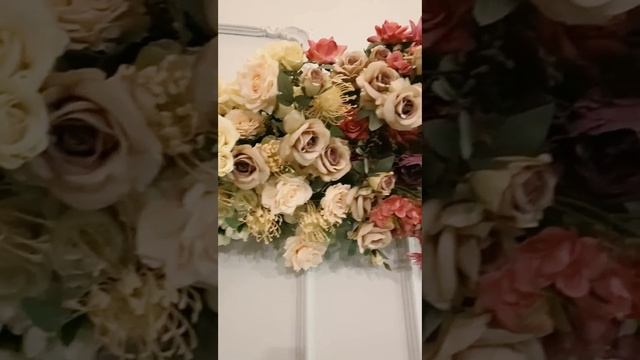 Композиция из искусственных цветов на свадьбу смотреть онлайн