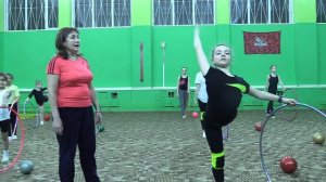 Первый тренер олимпийской чемпионки по художественной гимнастике провела мастер-класс