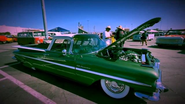 Stunning All KUSTOM 1959 CHEVY EL CAMINO - Fireball Tim BEST OF SHOW смотреть онлайн