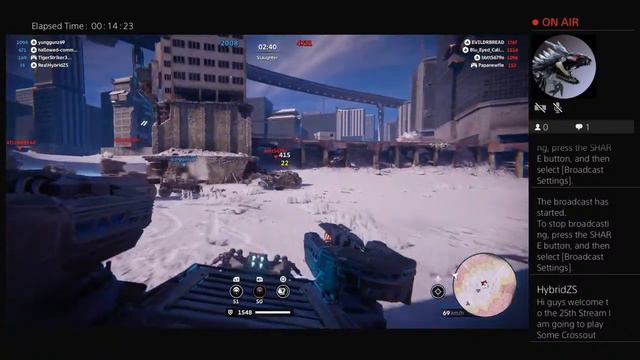 HybridZS's 25th Live PS4 Broadcast ( Playing some Crossout ) смотреть онлайн