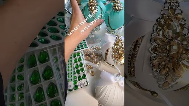Ёлочные игрушки ручной работы. Доставка по всему миру. #diy #handmade #новыйгод #christmas