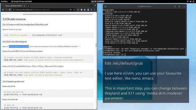 Fedora 36 NVIDIA Drivers Install Guide [535.54.03, 525.125.06, 470.199.02, 390.157, 340.138] смотреть онлайн