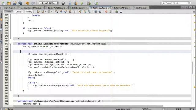 CRUD JAVA SWING PARTE 3 - ATUALIZAR смотреть онлайн