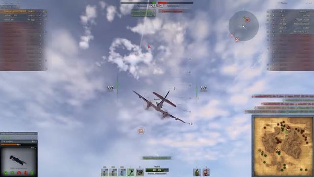 Messerschmitt Me 410 Hornisse. 10 фрагов на «Плато». WoWP 1.9. смотреть онлайн