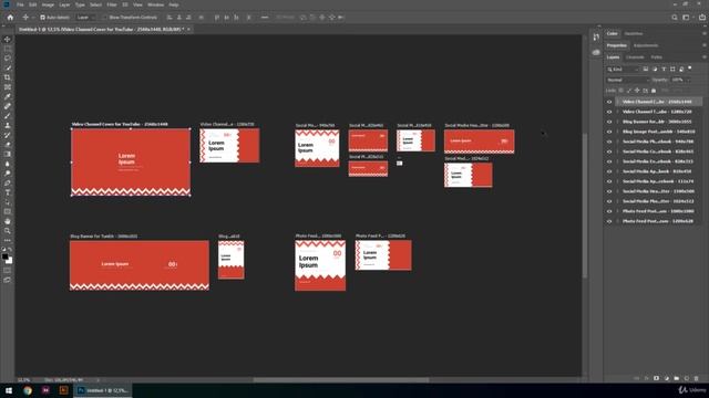 PHOTOSHOP MASTER part 2 : Create a New Project смотреть онлайн