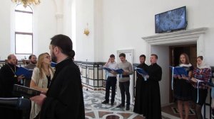 Положил еси на главах их венцы (Прокимен на венчании)