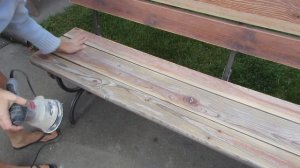 Реставрация скамейки своими руками