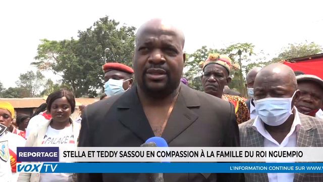 Stella et Teddy Sassou en compassion à la famille du Roi Nguempio смотреть онлайн