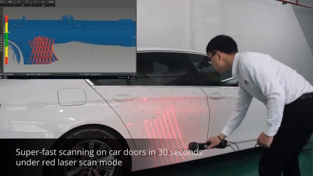 Super Fast & Accurate 3D scanning solution for Automotive Industry with Kscan20 scanner by Scantech смотреть онлайн